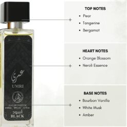 Alternative view of Umri Black Perfume For Men 100ml