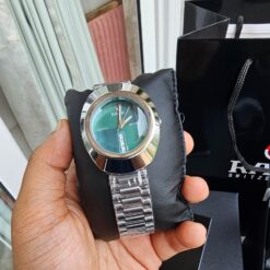Alternative view of RADO DISTAR SILVER Green Metal WATCH