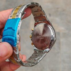 Alternative view of Edifice Silver Gold White Metal Watch