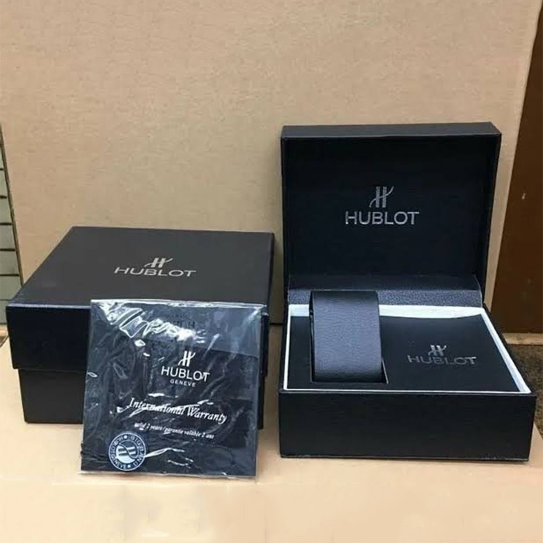 Hublot Grey Leather Belt Watch D - Image 2