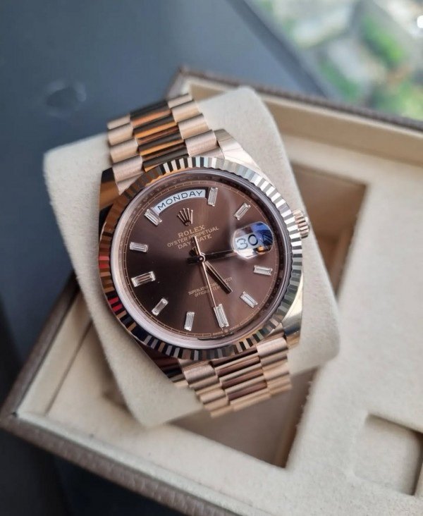ROLEX DAY-DATE AUTOMATIC PRIMIUM QUILTY WATCH - Image 4