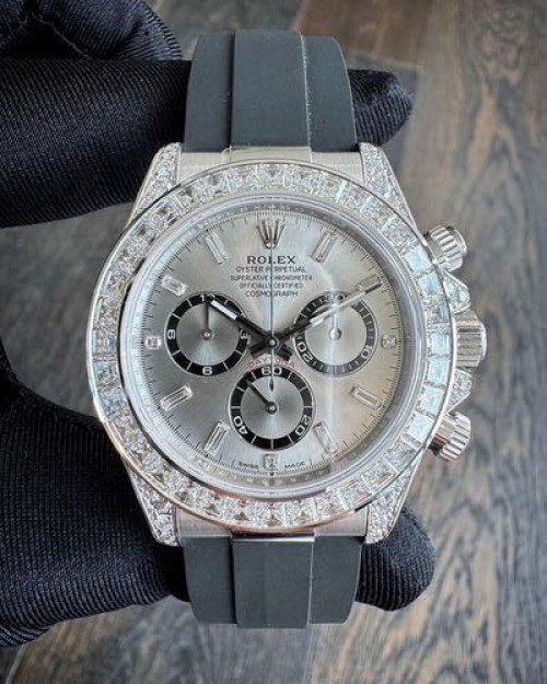 Rolex Daytona Diamond Oysterflex - Image 5