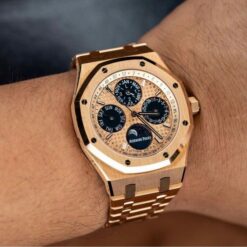 Alternative view of Audemars Piguet Royal Oak Perpatual Calendar Rose Gold 41MM - Limited Edition