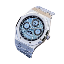 Audemars Piguet Royal Oak Perpetual Calendar Silver SkyBlue