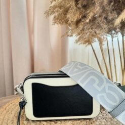 Alternative view of Marc Jacobs The SnapShot Camera Sling Bag With Dust Bag & OG Box (996 Black/White)*🖤🤍💯