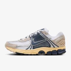Nikee Zoom Vomero 5 White Metallic Platinum Thunder Blue 292