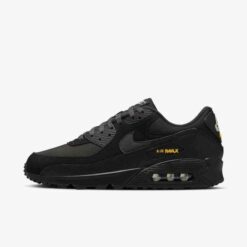 Alternative view of Nikee Airmax 90 Black Yellow Strike 310
