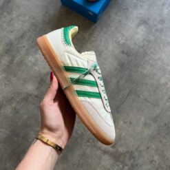 Alternative view of ADIDA.S SAMBA WALES BONNER CREAM GREEN