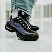 Alternative view of nikee AirMax 95 Court Purple Wild Grape Camo 358