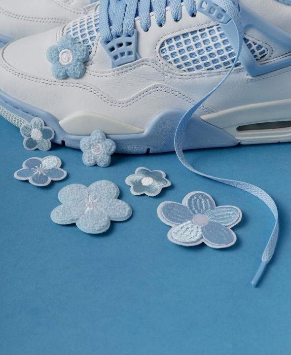 Nik ee Air Jordan 4 Forget Me Not - Image 11