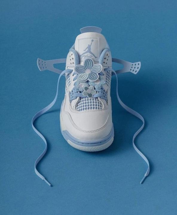 Nik ee Air Jordan 4 Forget Me Not - Image 10