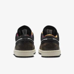 Alternative view of Air jordan 1 Low SE Wear Away Tan yellow 389