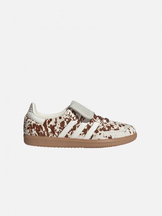 Adiddas SambaCow Print Brown White - Image 9