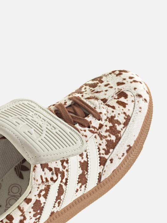 Adiddas SambaCow Print Brown White - Image 5