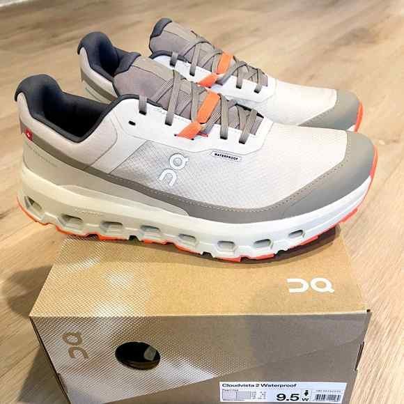 On Cloud Running Cloudvista 2 Waterproof Pearl Ice - Image 8