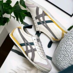 Alternative view of Onitsuka tiger Mexico 66 white Grey Blue Yellow (307