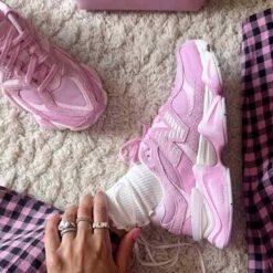 Neww Balancee 9060 Pink Overdye (315