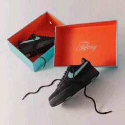 Alternative view of Nikee Airforce 1 X Tiffany Semi UA