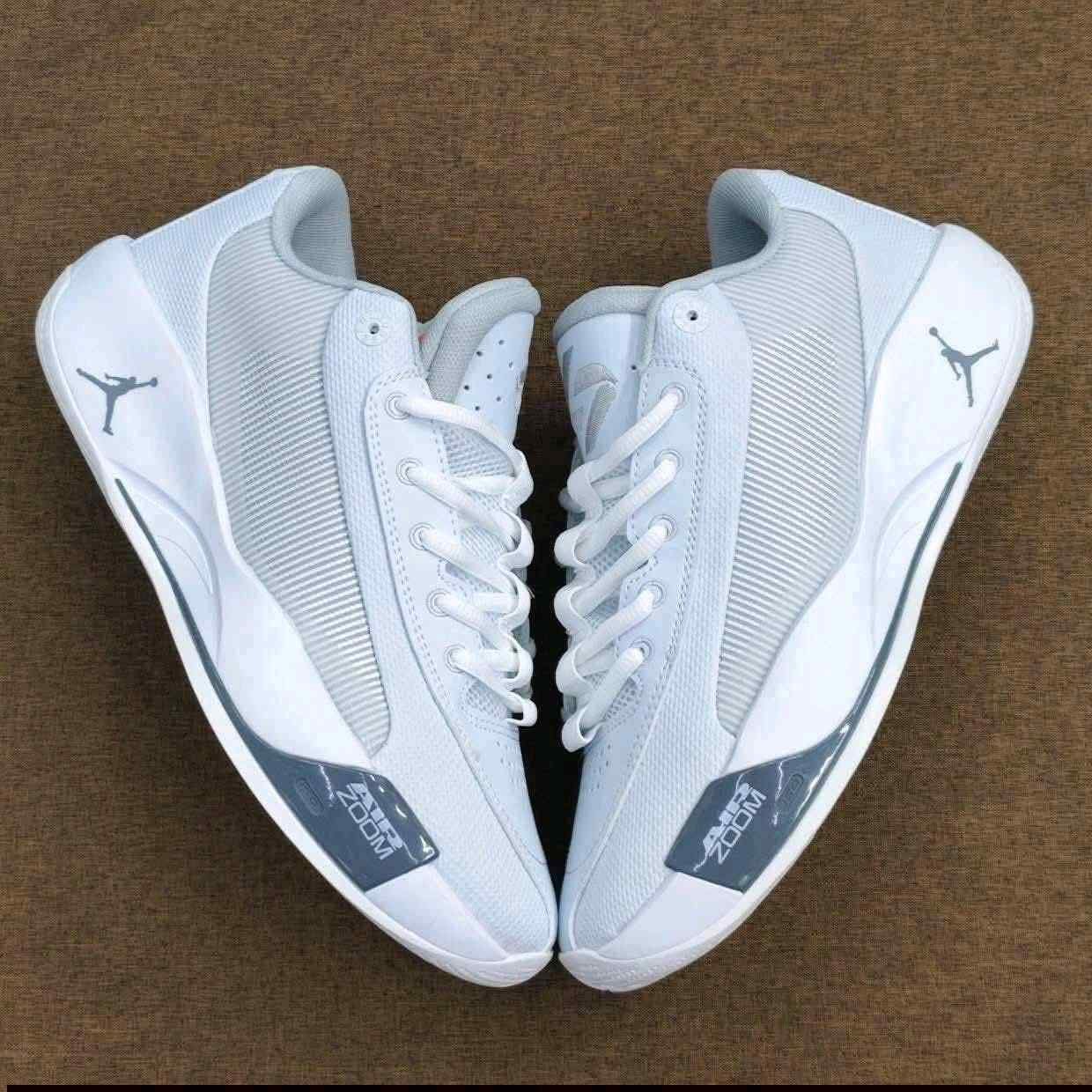 Jordan Luka .77 Back to School WhiteGrey Fog Shoes - Image 4