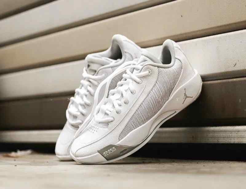 Jordan Luka .77 Back to School WhiteGrey Fog Shoes - Image 3