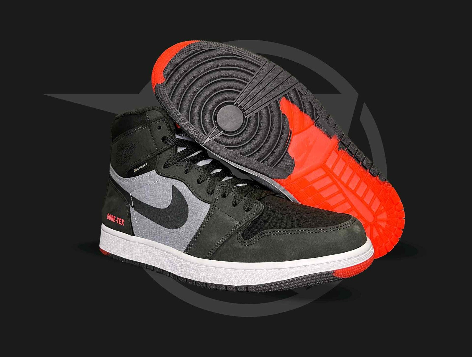 Nikee AIR JORDAN 1 ELEMENT GORE-TEX BLACKINFRARED