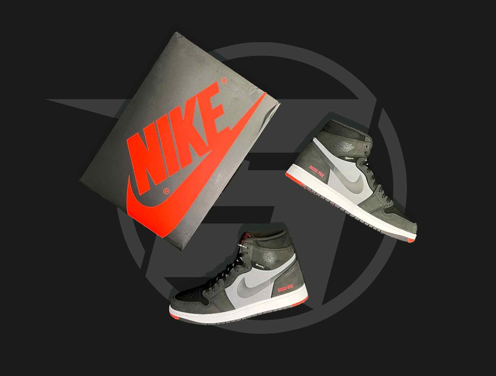 Nikee AIR JORDAN 1 ELEMENT GORE-TEX BLACKINFRARED - Image 11