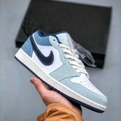nikee Air Jordan 1 Low Se Denim Star Blue 400