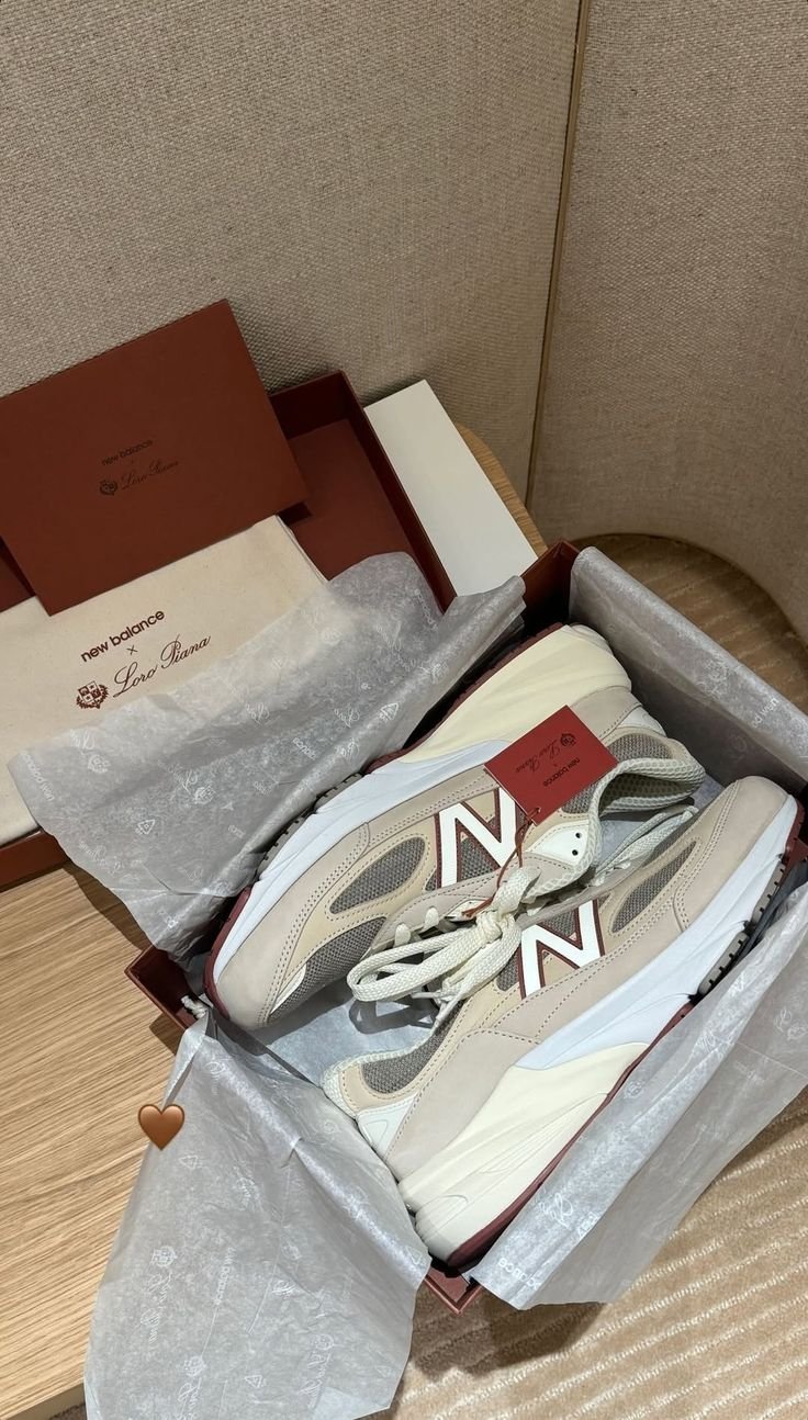 Loro Piana x NB 990v6 Made in USA Raw 2024 Cashew - Image 3