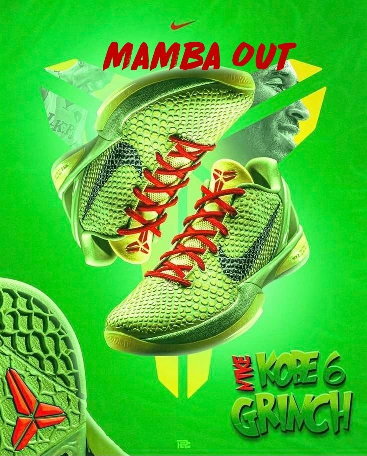 Zoom Green Kobe 6 Protro Grinch 2020 - Image 2