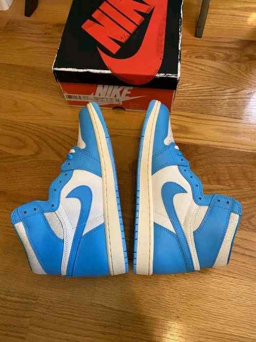 Air Jordan BrandJordan 1 Retro High OG UNC Reimagined - Image 9