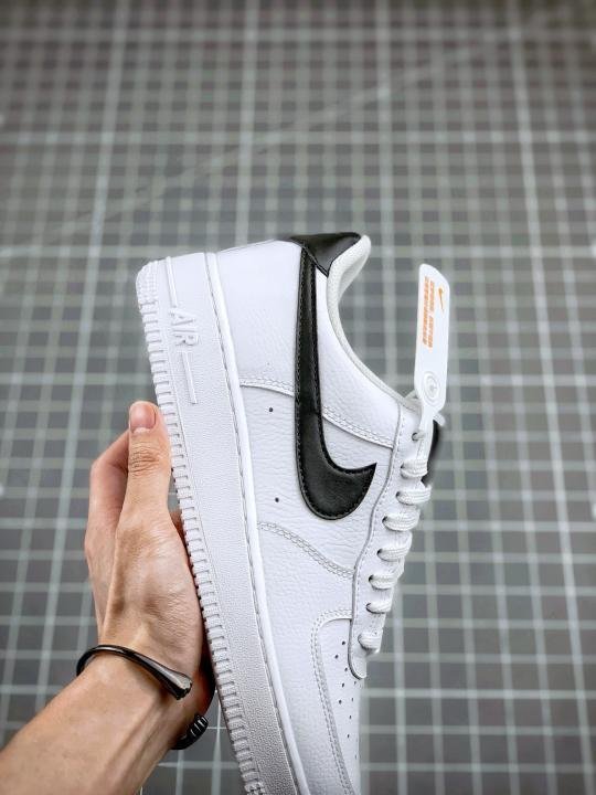 NIK.E AIRFORCE 1 LOW WHITE BLACK - Image 4