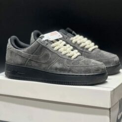 Nik ee Air Force 1 Low Gray Black