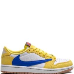 Nikee air jordan retro low x travis scott canary