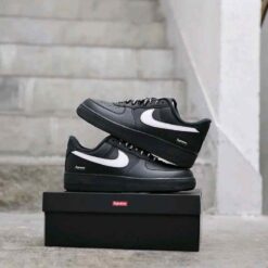 Supreme x Nikee AirForce 1 Low Black White