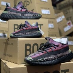 Alternative view of Yeezy Boost 350 V2 Yecheil Reflective With All Accessories and Top Quality