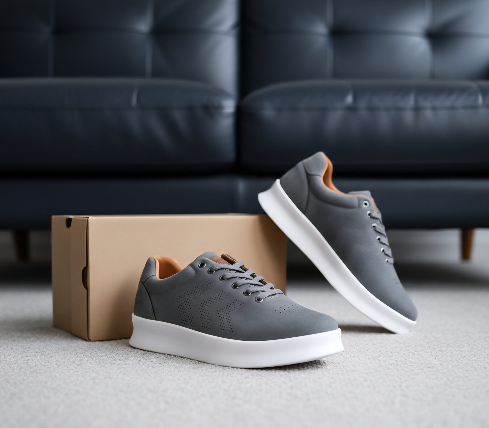 TIMBERLAND GREY WHITE CASUAL SHOES 2026 - Image 6