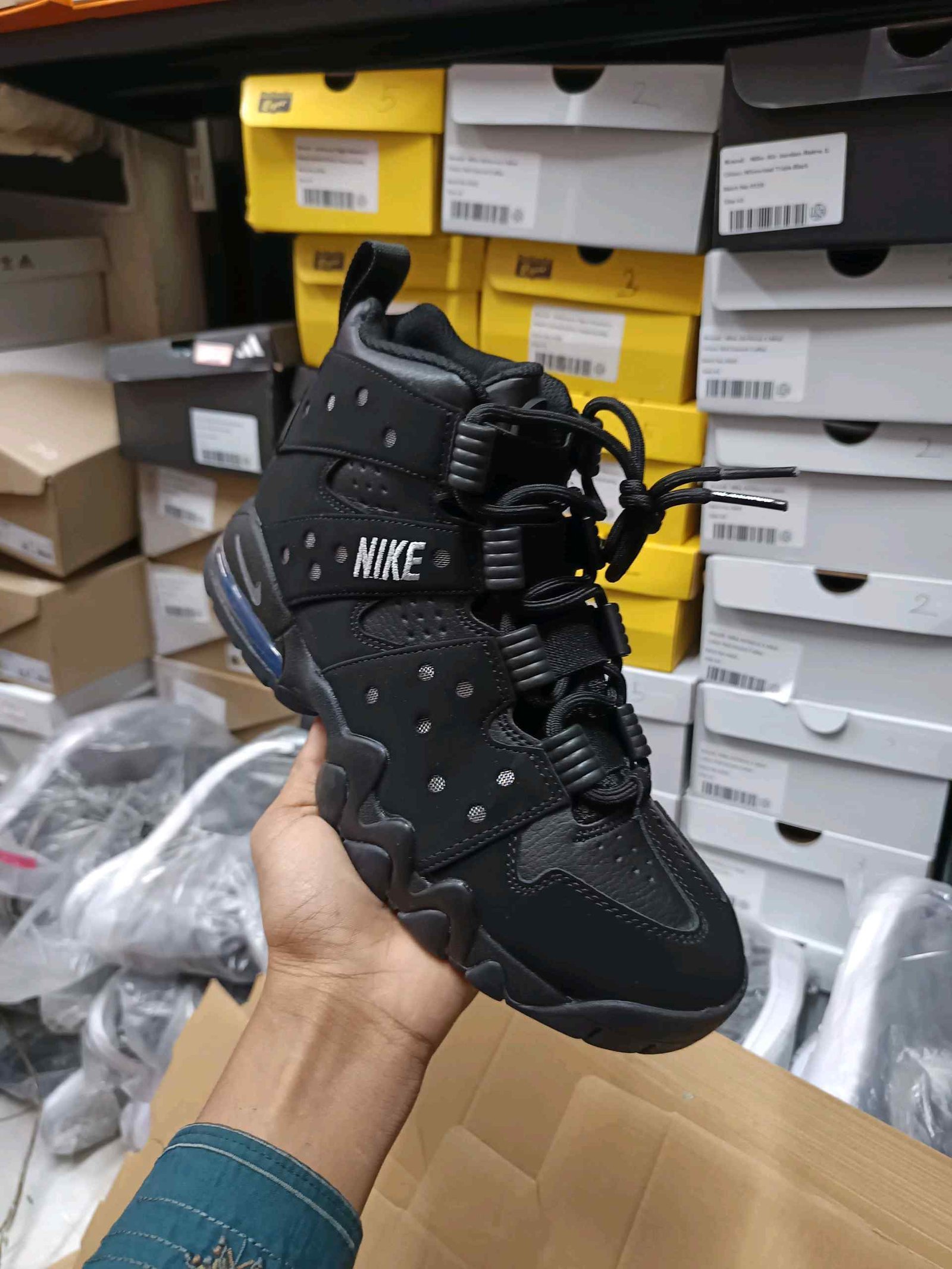 Nikee Airmax Triple Black Cb 94 barkely 428 - Image 5