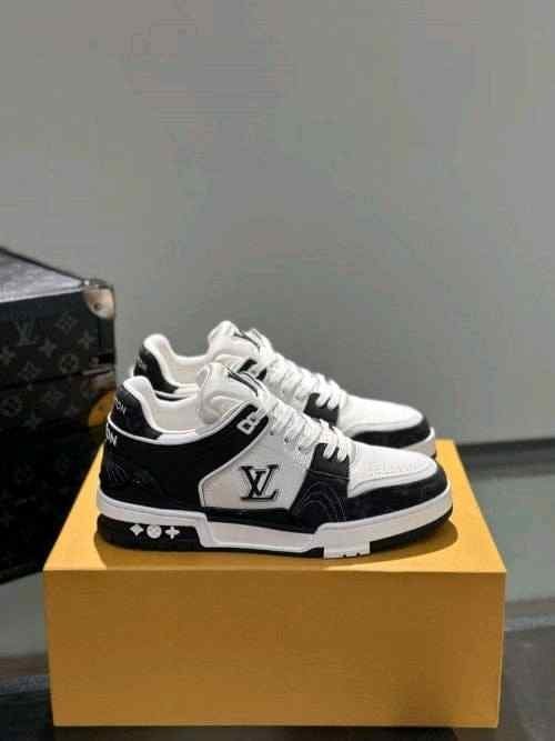 louis vittonn Lv Trainer Nigo Denim Black White 429