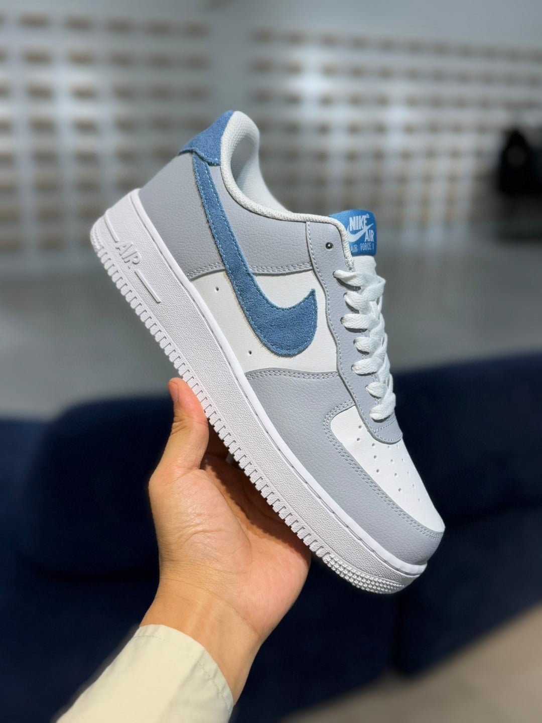 Nik.e Air Force 1 Aegean Storm Blue - Image 2