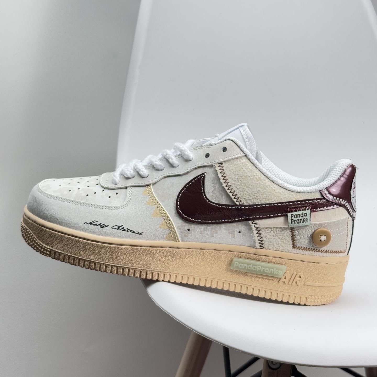 Nikee Air Force 1 07 Panda Prank - Image 8