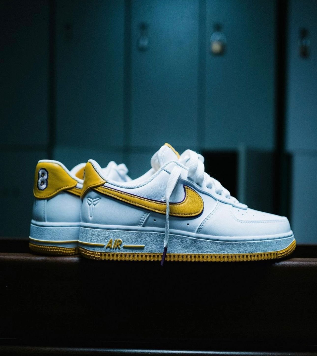 NIK.E AIRFORCE 1 KOBE BRYANT LAKERS HOME