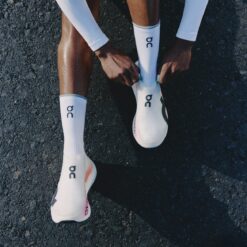 Alternative view of On Cloudboom Strike LS white Multi