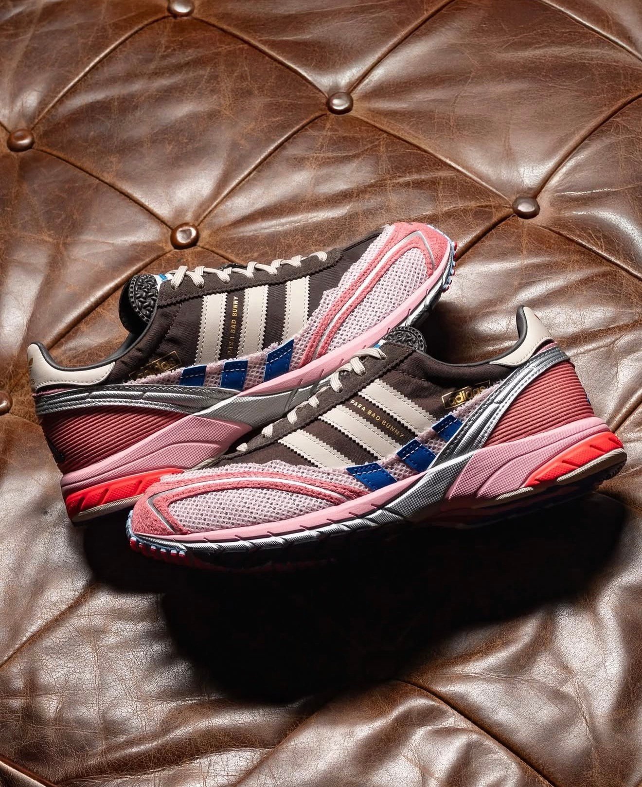 Bad bunny x adida s para adizero SL72 brown clear pink - Image 11