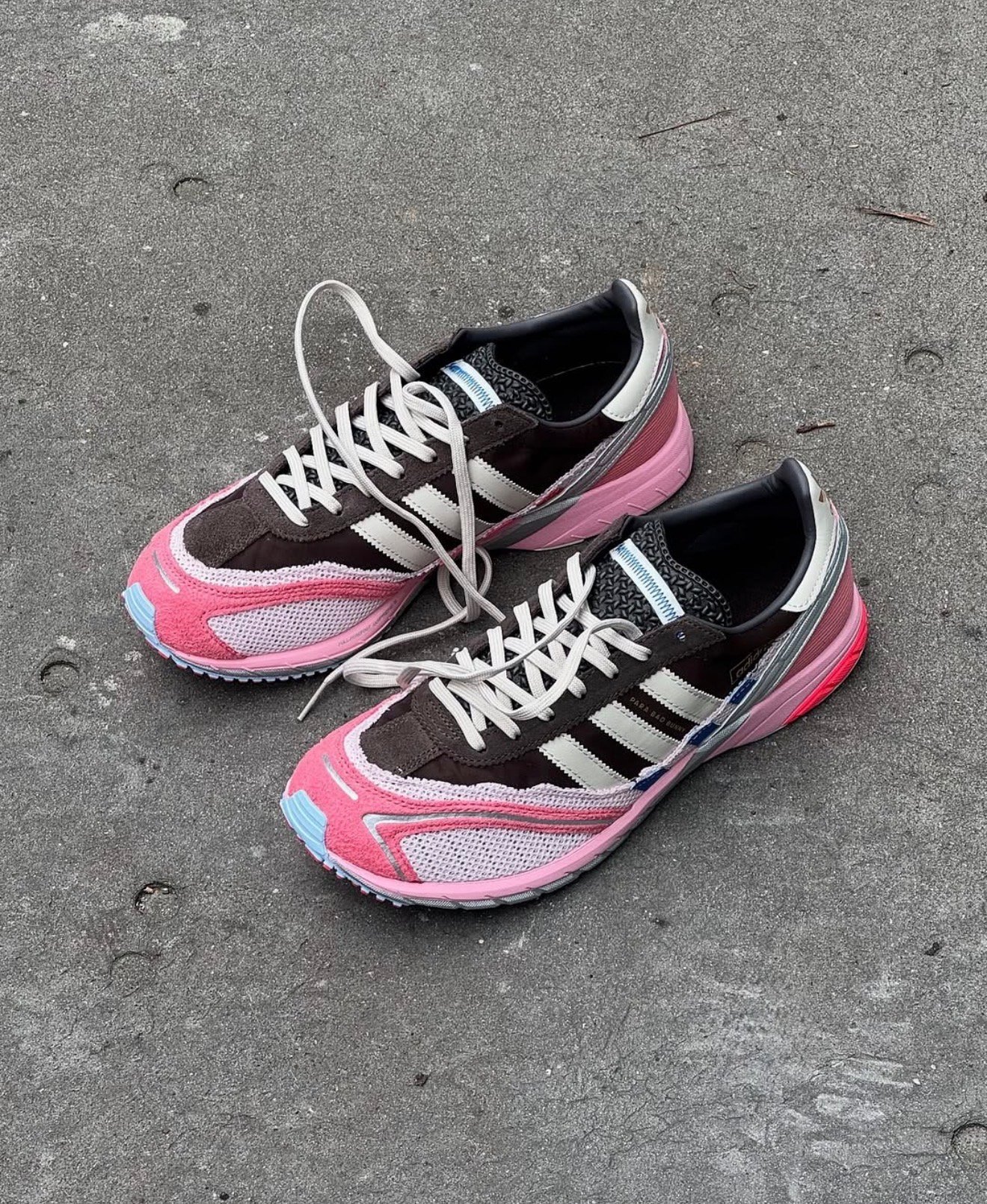 Bad bunny x adida s para adizero SL72 brown clear pink - Image 8