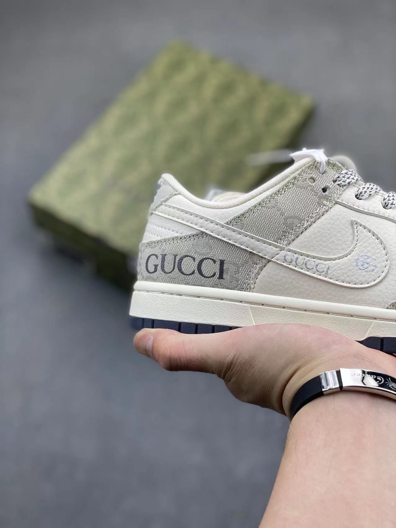 Nikee Sb Dunk Low X Guccci - Image 7