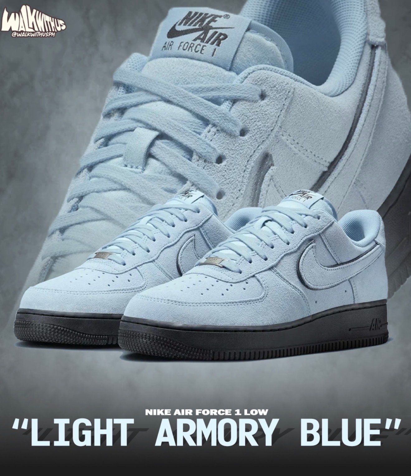 Nik.e Air Force 1 07 LV8 Light Armory Blu