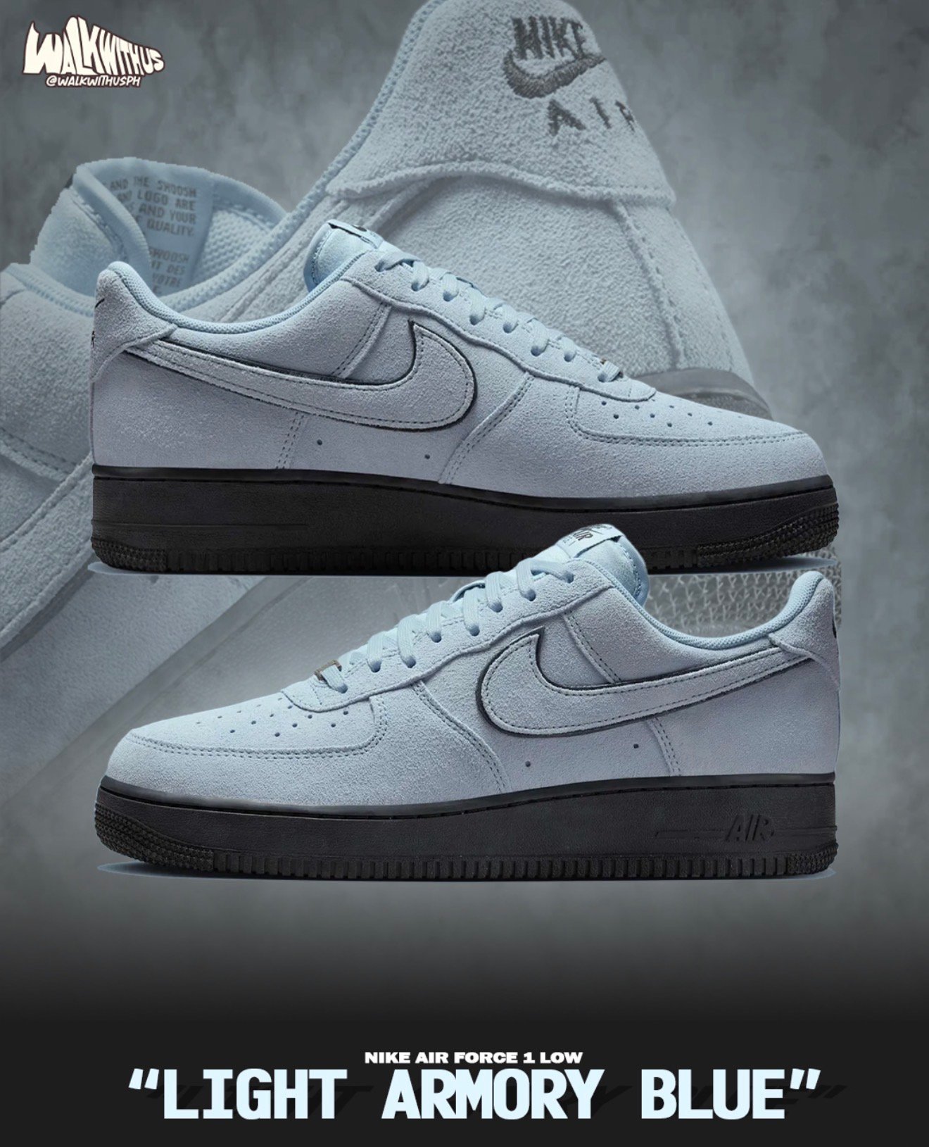 Nik.e Air Force 1 07 LV8 Light Armory Blu - Image 8