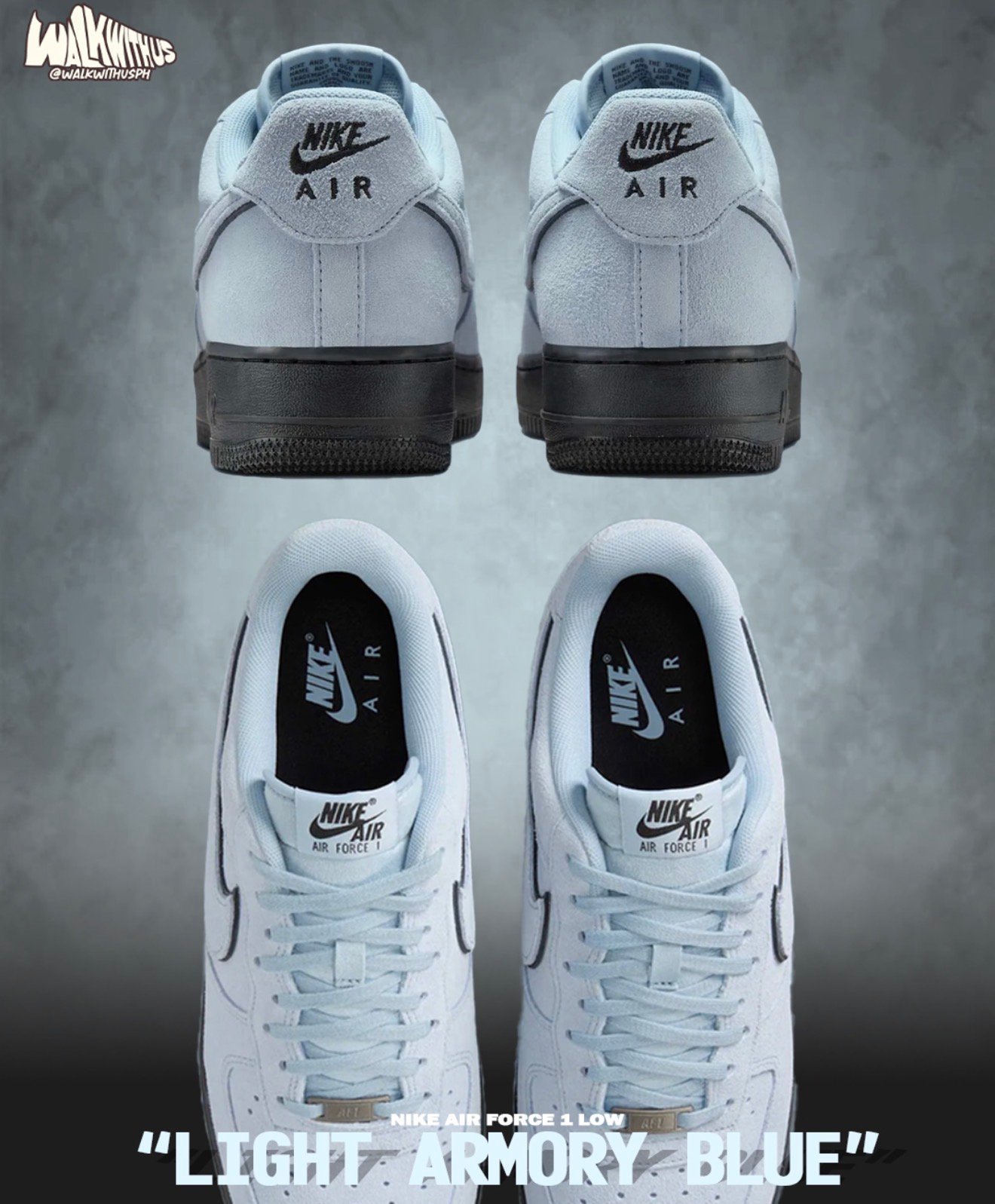 Nik.e Air Force 1 07 LV8 Light Armory Blu - Image 7