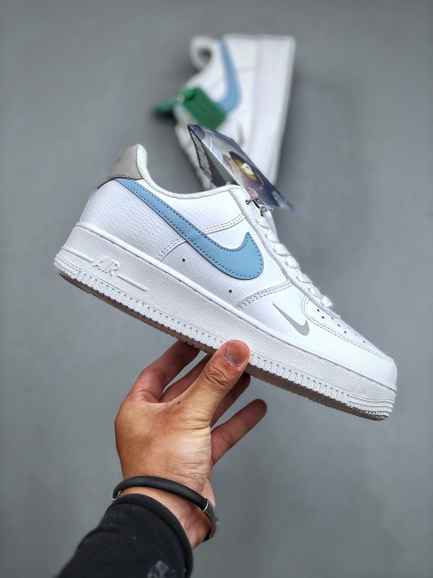 Nik ee Air Force 1 Light Armoury Blue