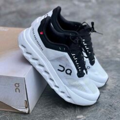Alternative view of On Cloud Surfer Next White Black 1077